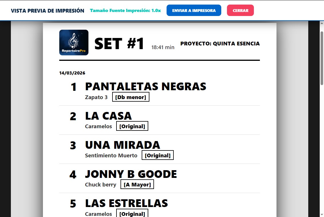SKS Repertoire Pro Android